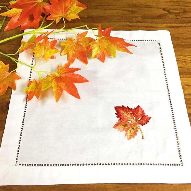 Eco friendly washable linen cotton table napkins 企业