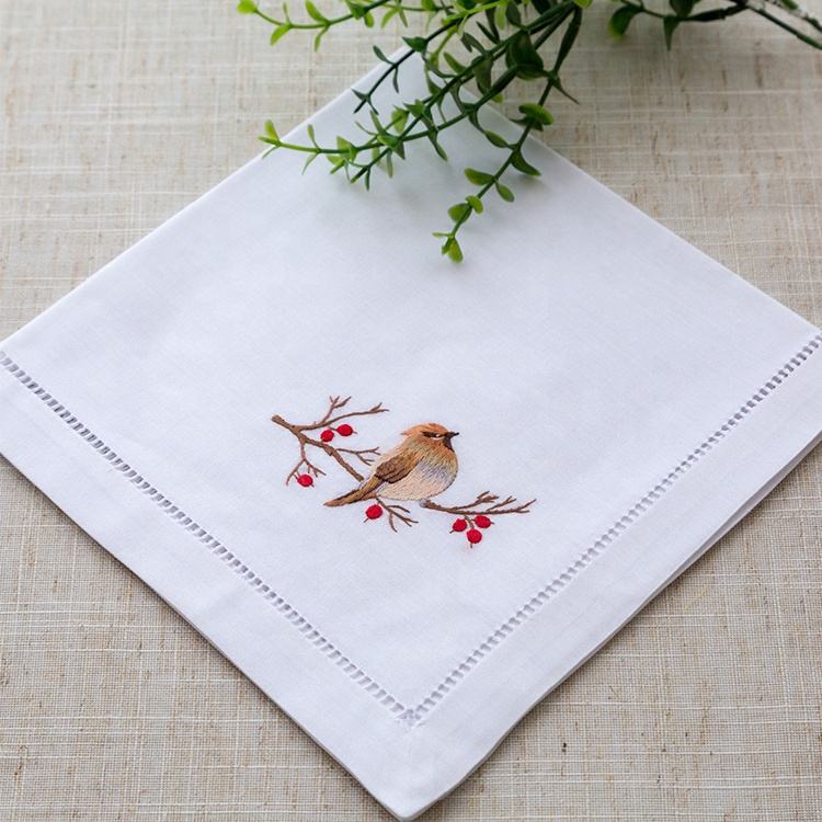 Eco friendly washable linen cotton table napkins 企业